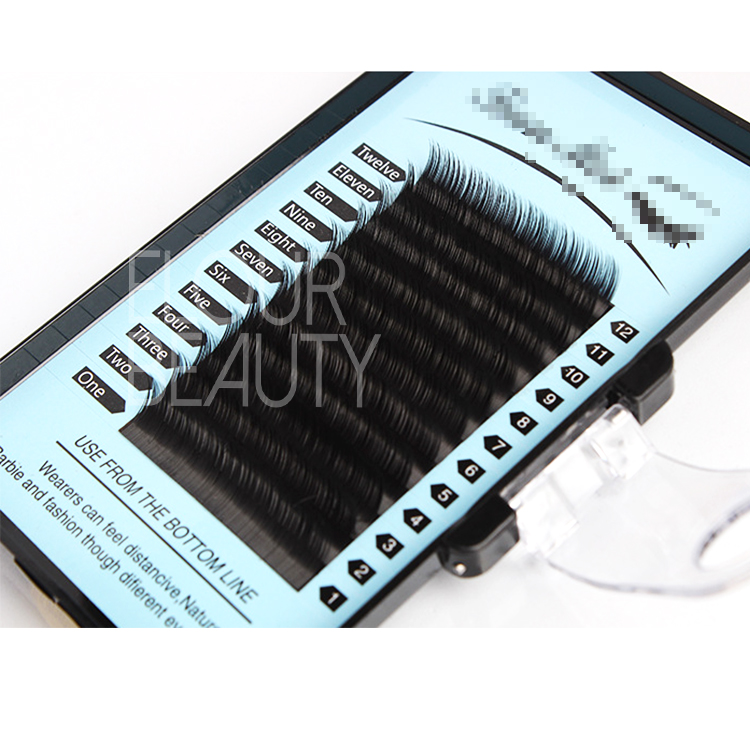 Wholesale low price volume eyelash extensions natural looking ES43